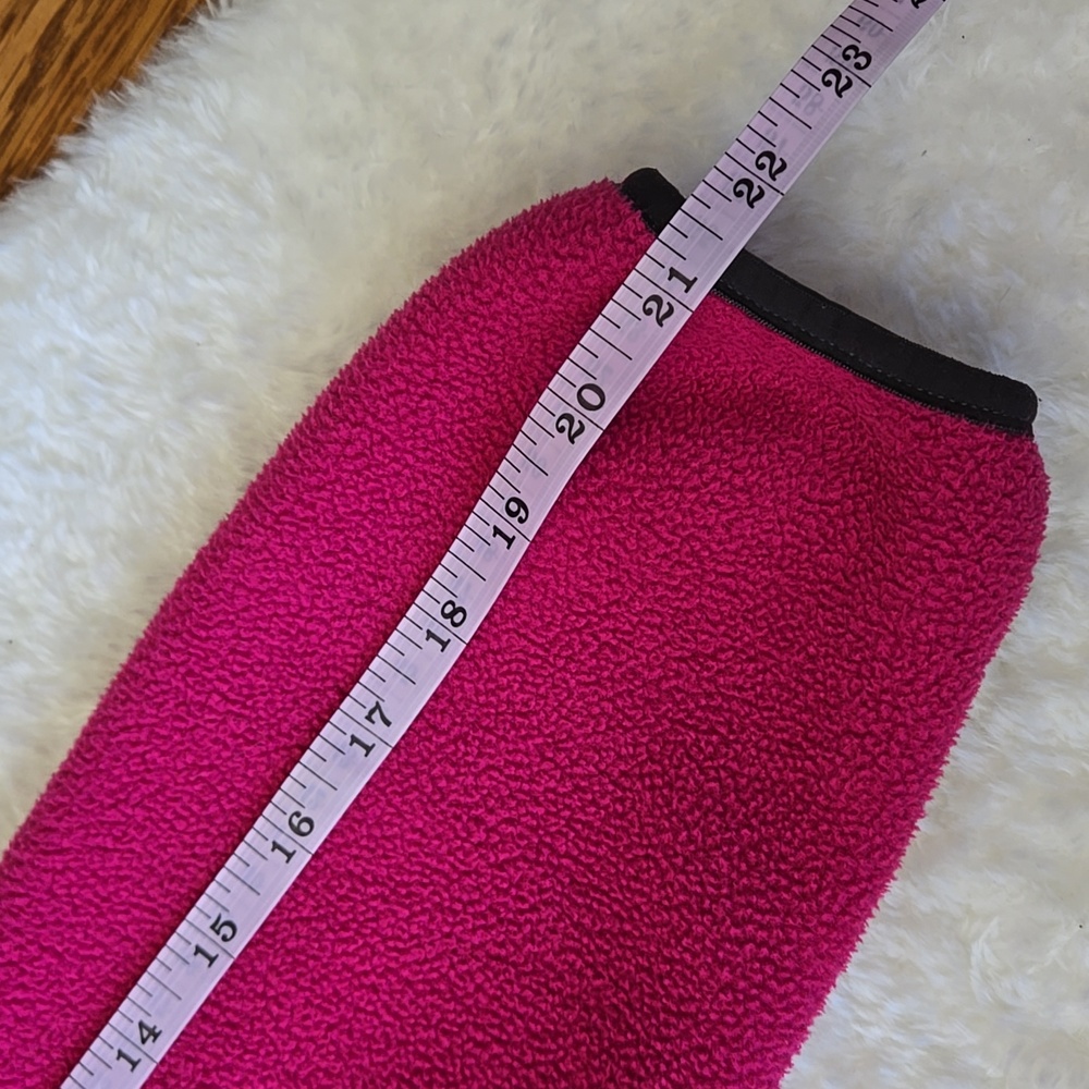 The North Face Pink/Grey Denali Fleece Jacket, Girls Large - Picture 11 of 14